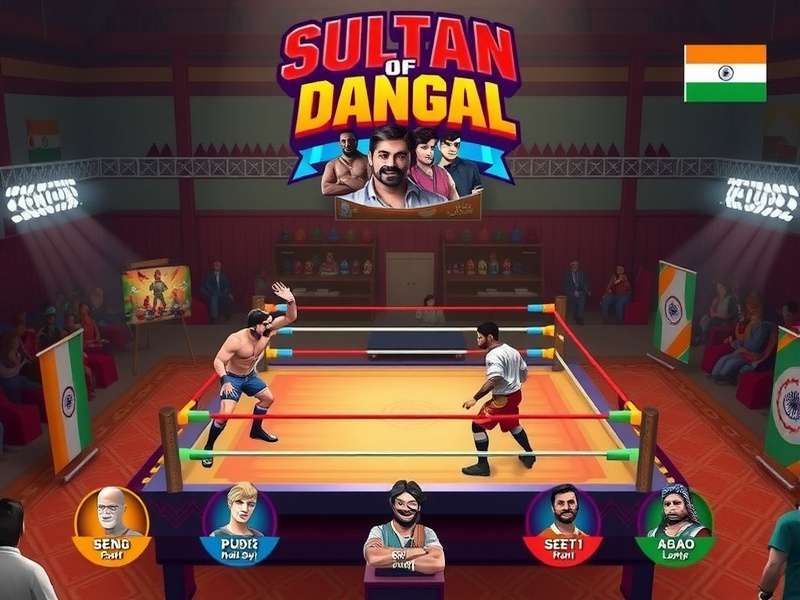 Sultan Of Dangal Game Map Showing All 35 Indian States and Union Territories